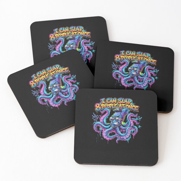Item preview, I Can Slap 8 People At Once Funny Octopus designed and sold by snowry.