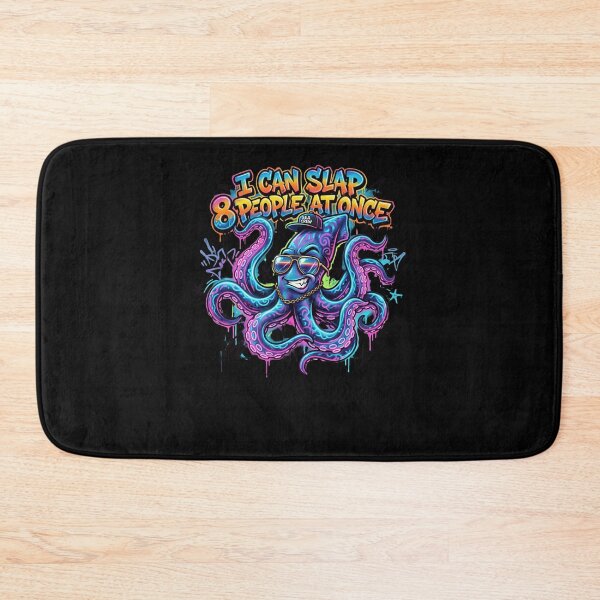 Item preview, I Can Slap 8 People At Once Funny Octopus designed and sold by snowry.