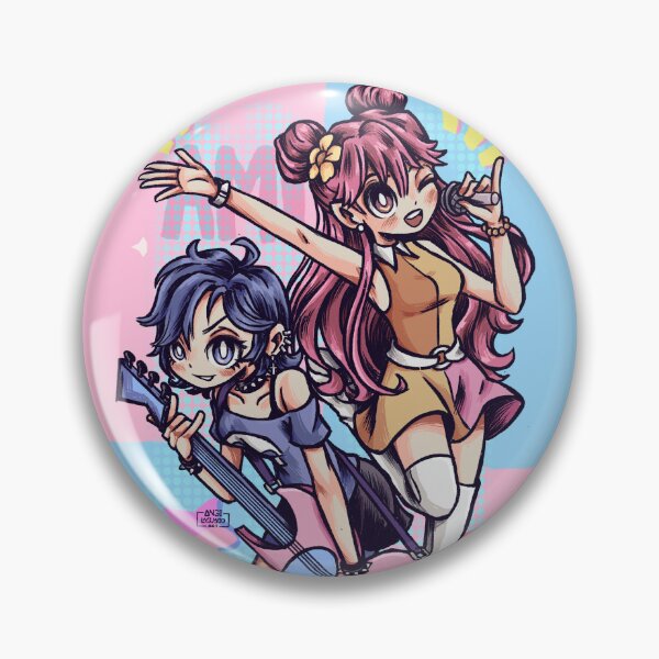 Item preview, Ami & Yumi Rock Stars | Cute Pop Punk Anime Fanart designed and sold by AngiLaguado.