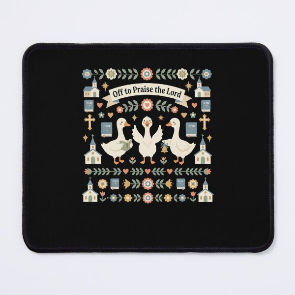 Item preview, Christian Geese Off to Praise the Lord designed and sold by snowry.
