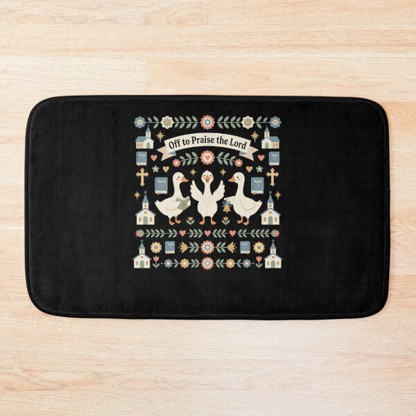 Item preview, Christian Geese Off to Praise the Lord designed and sold by snowry.