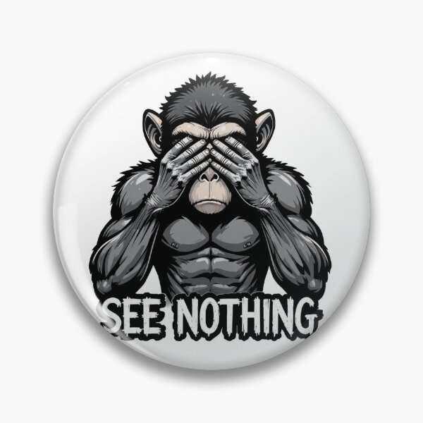 Item preview, “SEE NOTHING MONKEY” designed and sold by VanshRana2.