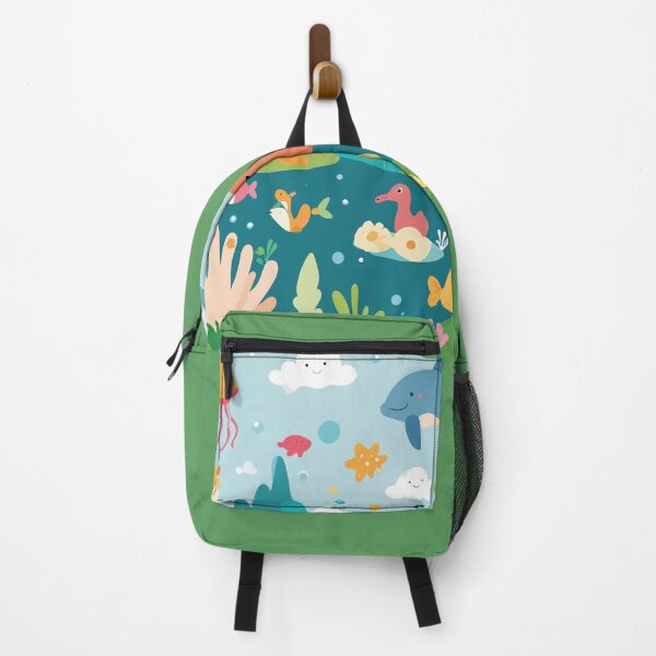Item preview, Kawaii Sea Friends Underwater Ocean Panorama designed and sold by BestChoiceService.