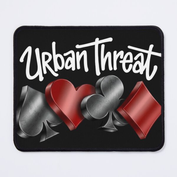 Item preview, Metallic Poker Suits Urban Threat Graphic designed and sold by UrbanThreat.