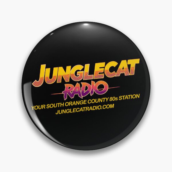 Item preview, Retro 80s Radio Logo - Your South Orange County 80s Station designed and sold by JungleCatRadio.