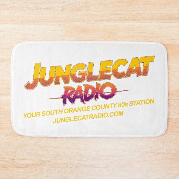 Item preview, Retro 80s Radio Logo - Your South Orange County 80s Station designed and sold by JungleCatRadio.