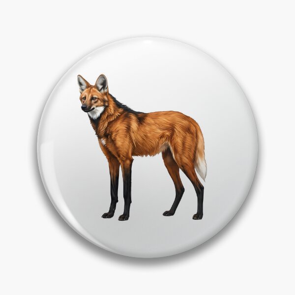 Item preview, Maned Wolf Wildlife Stylized Art Animal Lover Shirt  designed and sold by TheAnimalEdit.