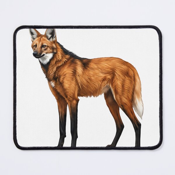 Item preview, Maned Wolf Wildlife Stylized Art Animal Lover Shirt designed and sold by TheAnimalEdit.