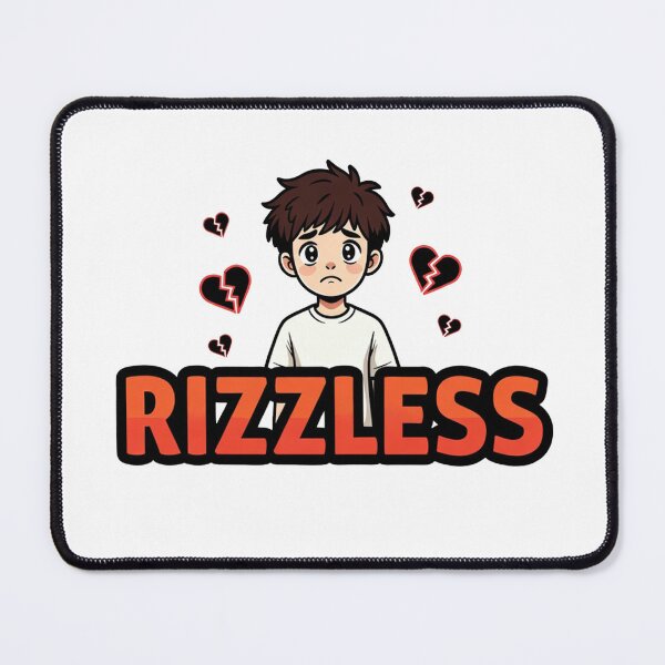 Item preview, Rizzless Meme designed and sold by TernEdge.