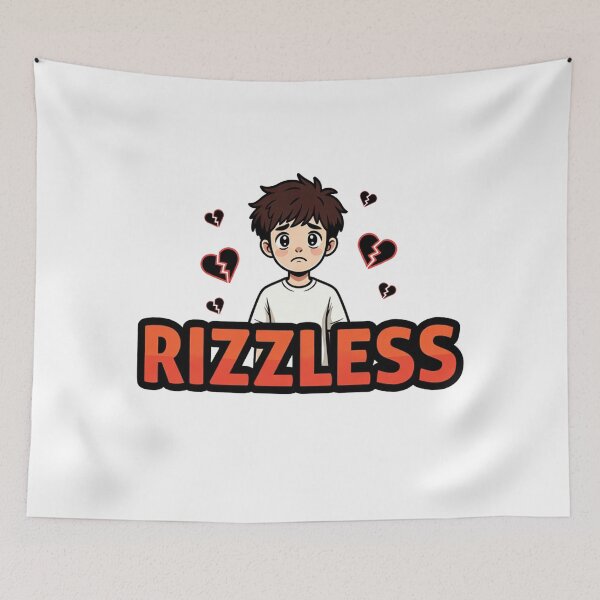 Item preview, Rizzless Meme designed and sold by TernEdge.