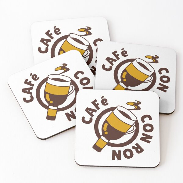 Item preview, CAFé CON RON Sticker designed and sold by Tx4Vibez.