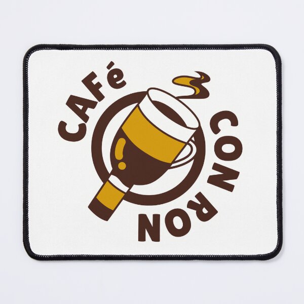 Item preview, CAFé CON RON Sticker designed and sold by Tx4Vibez.