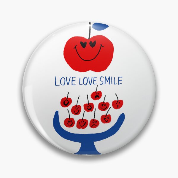 Item preview, Love Love Smile Apple and Cherry Characters designed and sold by torufukuda.