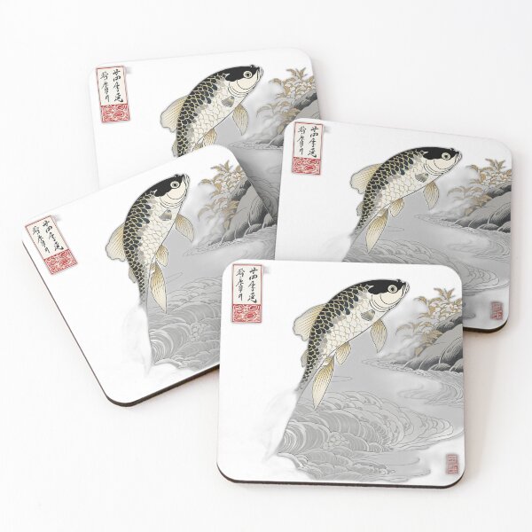 Item preview, Ayu Sweetfish Japanese River Fish Art designed and sold by EdolnkCo.