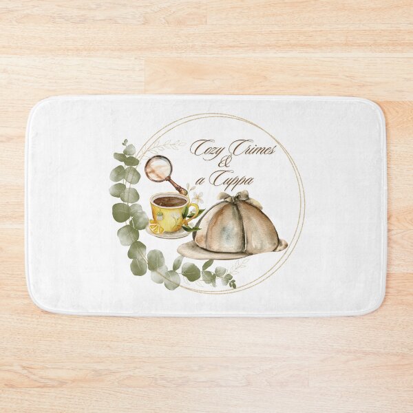 Item preview, Cozy Crimes and a Cuppa - British Mystery Lover Design designed and sold by TheBullishRhino.