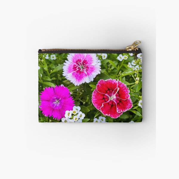 Item preview, Pink Dianthus and White Alyssum – Garden Floral designed and sold by Be Captured by Brittany Emma.