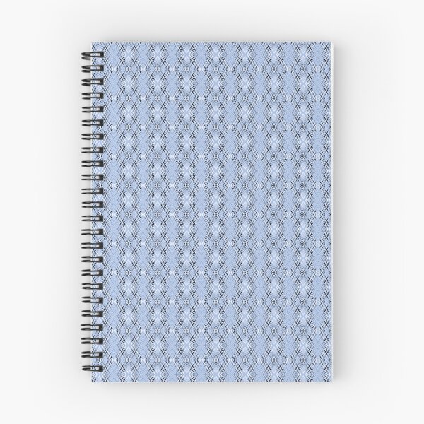 Item preview, Blue with black geometric pattern designed and sold by fuzzyfox.