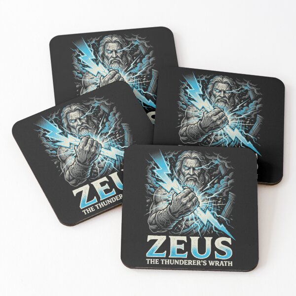 Item preview, Zeus The Thunderer's Wrath Greek Mythology King designed and sold by k3rstman1.