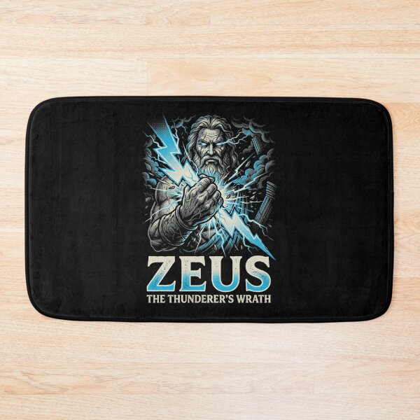 Item preview, Zeus The Thunderer's Wrath Greek Mythology King designed and sold by k3rstman1.