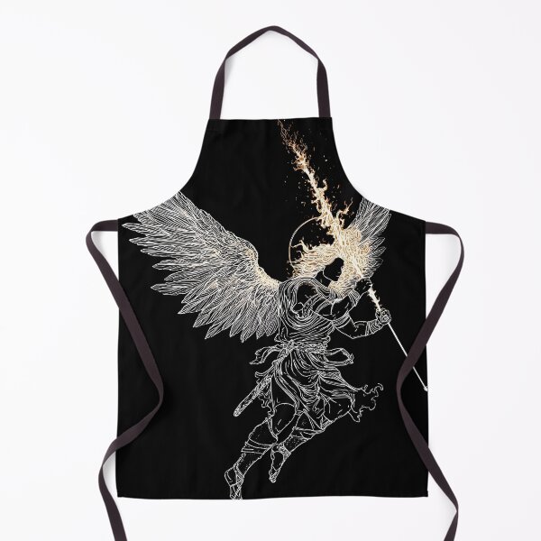 Item preview, Black and white angel warrior designed and sold by dcrc.