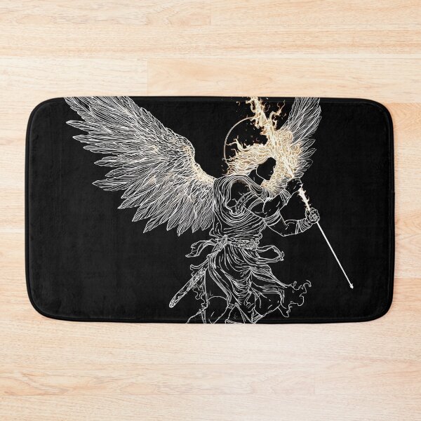 Item preview, Black and white angel warrior designed and sold by dcrc.