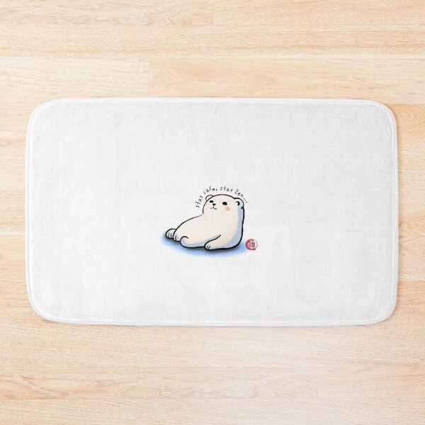 Item preview, Zen Polar Bear - Slogan designed and sold by Draw-It-Mild.