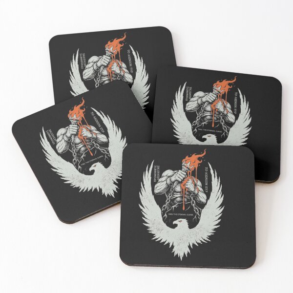 Item preview, Prometheus Bound Ancient Greek Mythology Fire Eagle designed and sold by k3rstman1.