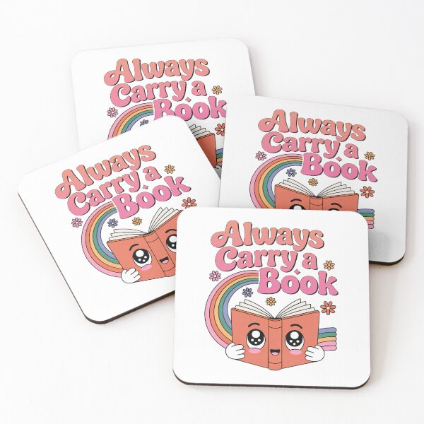 Item preview, Always Carry A Book, Cute Retro Kawaii Book designed and sold by graphic-genie.