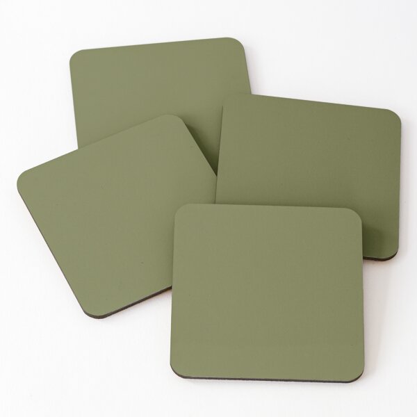 Item preview, Military Green Solid Plain Background designed and sold by burbankdesigns.