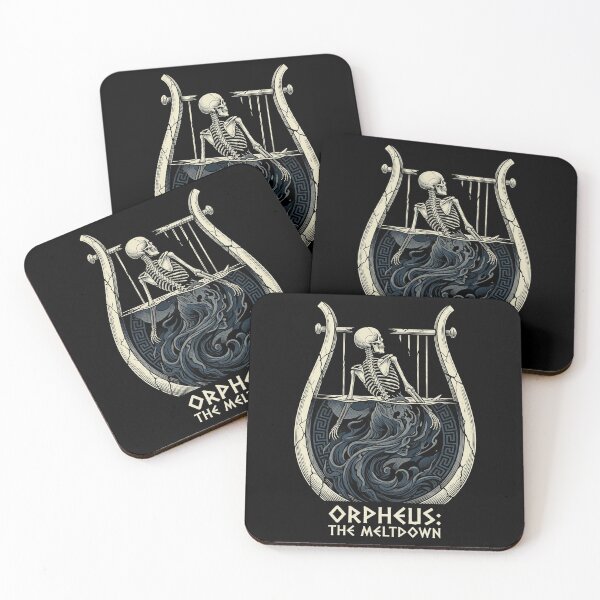 Item preview, Orpheus The Meltdown Skeleton Greek Mythology Lyre designed and sold by k3rstman1.