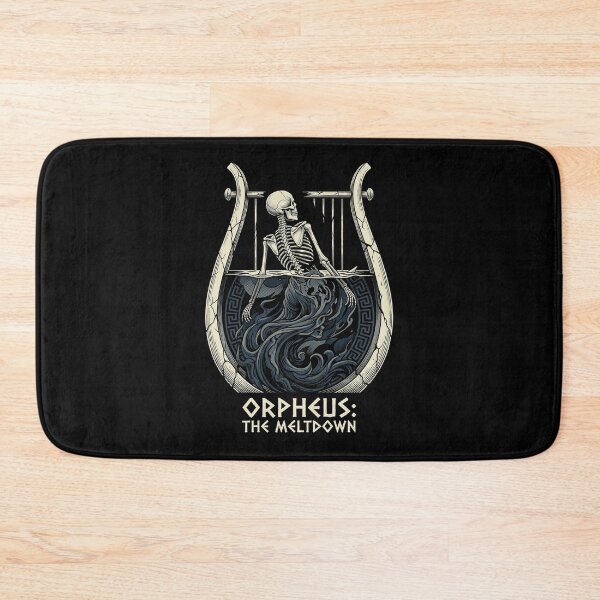 Item preview, Orpheus The Meltdown Skeleton Greek Mythology Lyre designed and sold by k3rstman1.