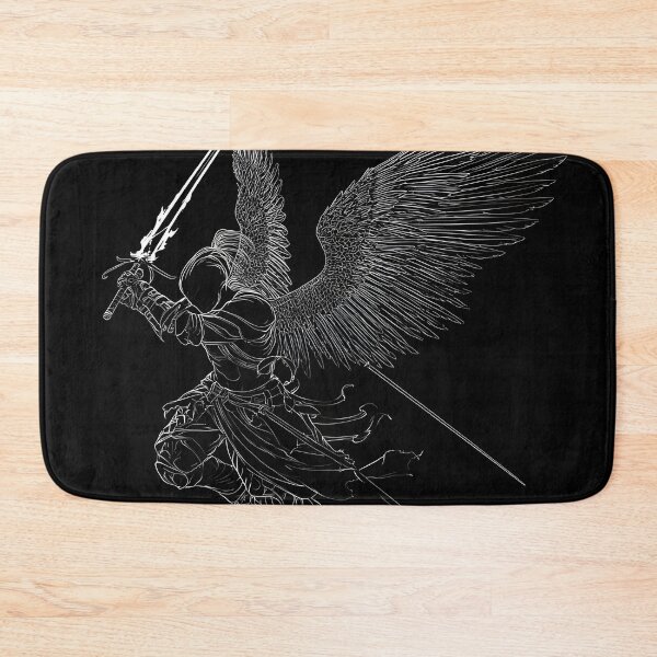 Item preview, Black and white angel warrior designed and sold by dcrc.