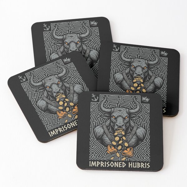 Item preview, Greek Mythology Minotaur Labyrinth Maze Imprisoned Hubris designed and sold by k3rstman1.