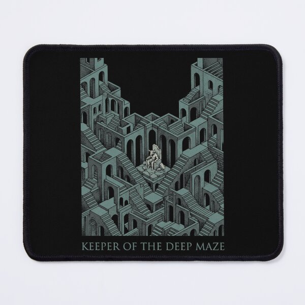 Item preview, Minotaur Labyrinth Keeper Isometric Dark Fantasy Maze designed and sold by k3rstman1.