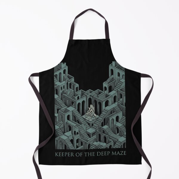 Item preview, Minotaur Labyrinth Keeper Isometric Dark Fantasy Maze designed and sold by k3rstman1.