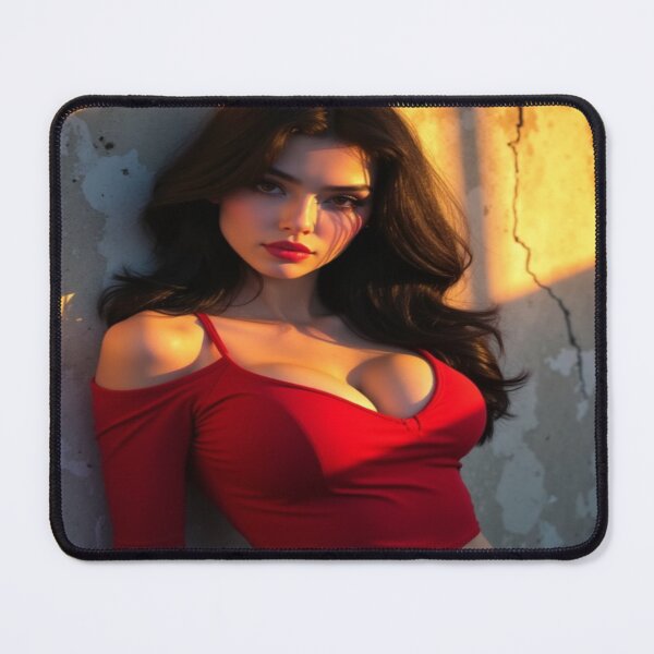 Item preview, Emily Against the Stone in Red | Stonewall Seduction Art designed and sold by KasaHunterHarem.