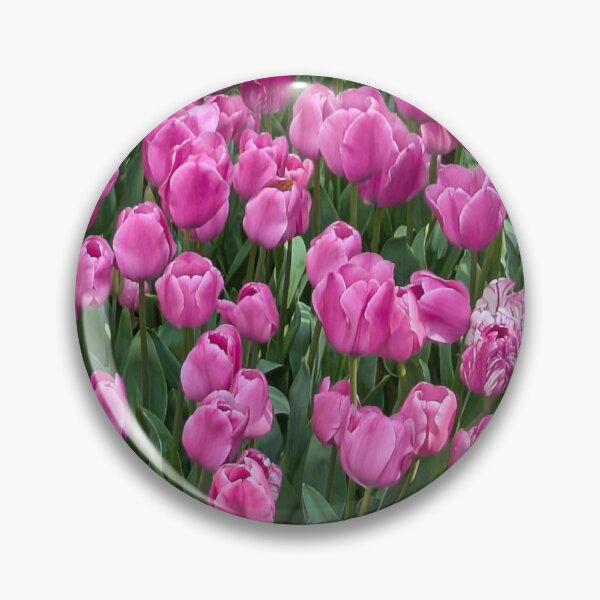 Item preview, Campo de tulipanes rosas – Suaves flores de primavera designed and sold by Be Captured by Brittany Emma.