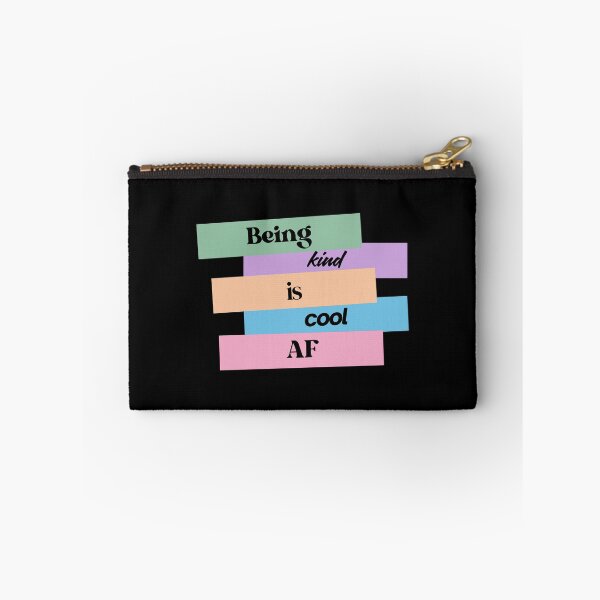 Item preview, Being Kind Is Cool AF – Colorful Minimalist Positive Message Design designed and sold by WS Studio.