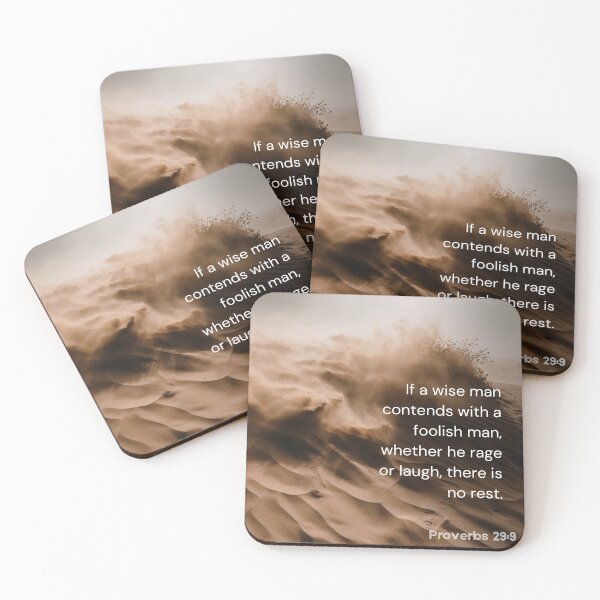 Item preview, Proverbs 29:9 designed and sold by Undonemadenew.
