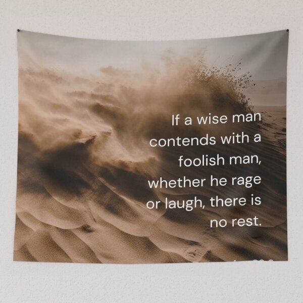 Item preview, Proverbs 29:9 designed and sold by Undonemadenew.