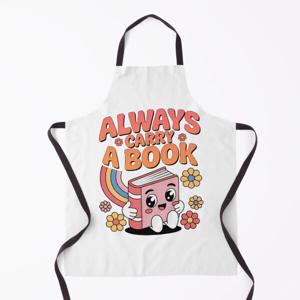 Artikelvorschau, Trage immer ein Buch bei dir, süßes Retro-Kawaii-Buch entworfen und verkauft von graphic-genie.