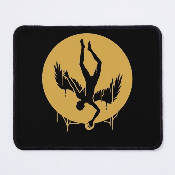 Item preview, Icarus Falling Sun Silhouette Greek Mythology Minimalist designed and sold by k3rstman1.