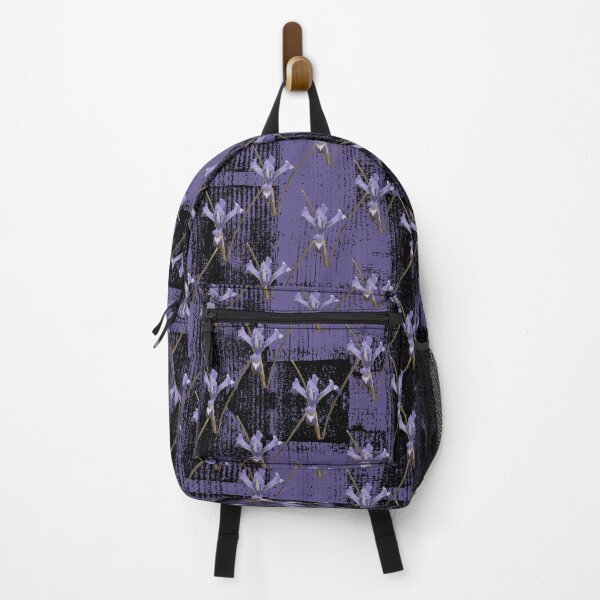 Item preview, Spring's First Flower on Barn Tin Black & Purple designed and sold by Digitalmyth's Designs.