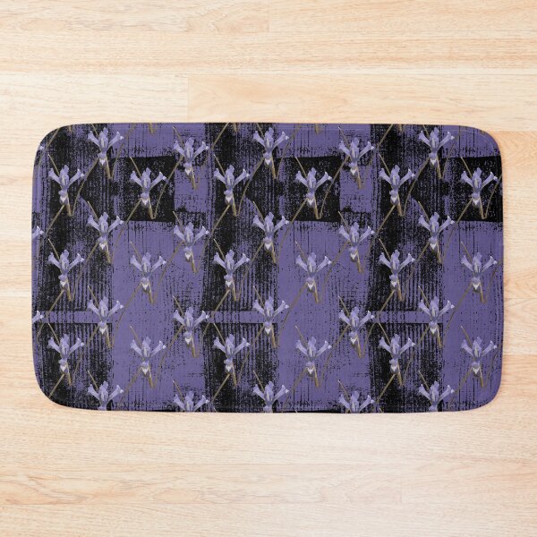 Item preview, Spring's First Flower on Barn Tin Black & Purple designed and sold by Digitalmyth's Designs.