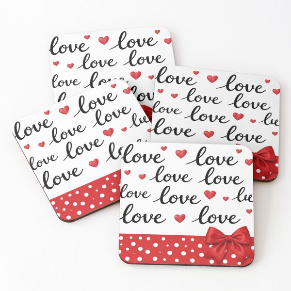 Item preview, Repeated Love Design with Hearts and Romantic Style designed and sold by Knightofartx25.