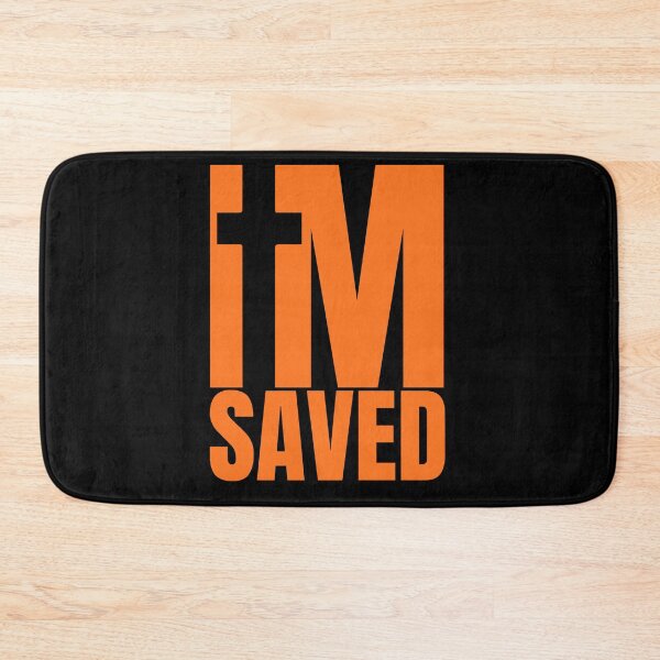 Item preview, I am Saved - Christian Orange Design  designed and sold by MoriaStore.