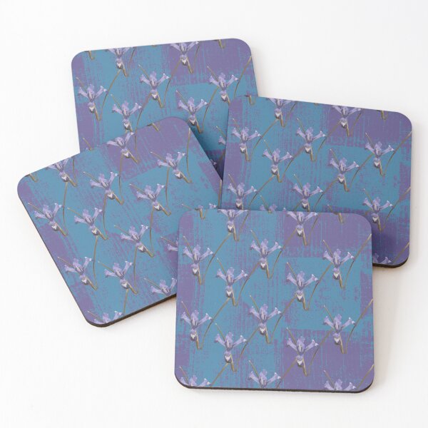 Item preview, Spring's First Flower on Barn Tin Blue & Purple designed and sold by Digitalmyth's Designs.