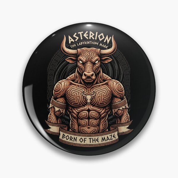 Item preview, Asterion Minotaur Labyrinthine Mark Born Of Maze designed and sold by k3rstman1.
