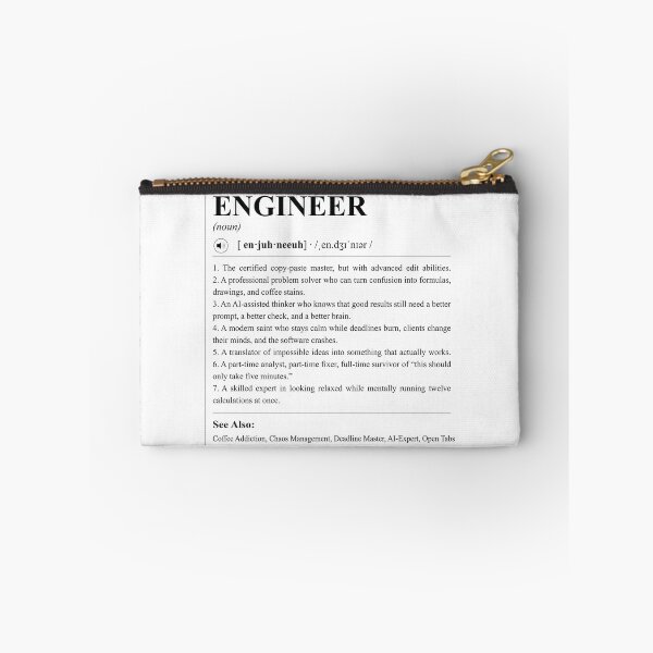 Item preview, Engineer Definition Dictionary Style Funny Shirt designed and sold by DrTol.
