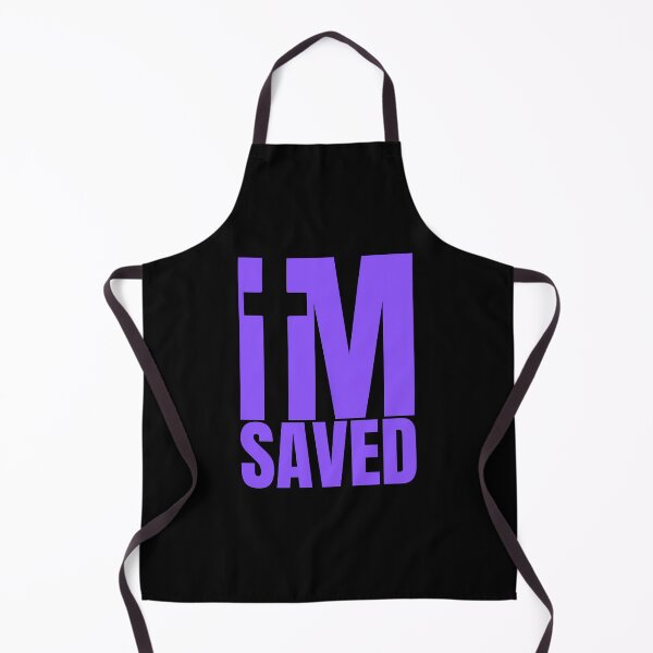Item preview, I am Saved - Christian Purple Design designed and sold by MoriaStore.